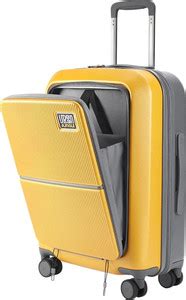 Urban Jungle GOLDENROD 59 4W YELLOW Cabin Suitcase 8 Wheels - 23 inch ...