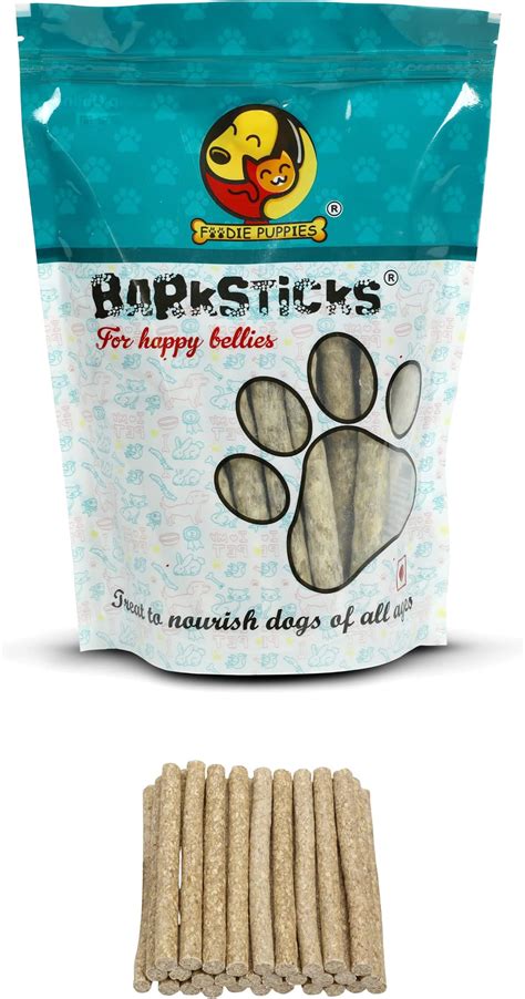 Buy Foodie Puppies Munchy White Twisted Stick for Puppies and Dog ...