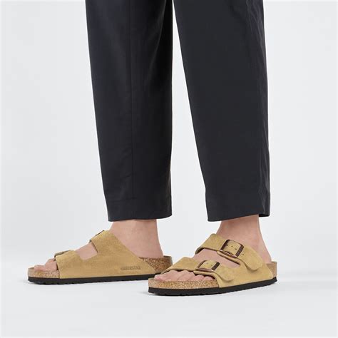 Arizona Suède Latte Cream | BIRKENSTOCK