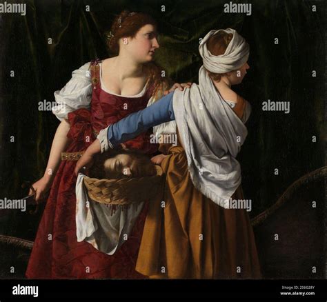 Orazio Gentileschi, Artemisia Gentileschi - Judith and her Maidservant ...