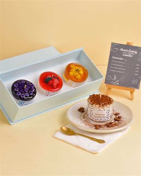 Craving something sweet?🧁 Our Cheesecake Collection is here to satisfy ...