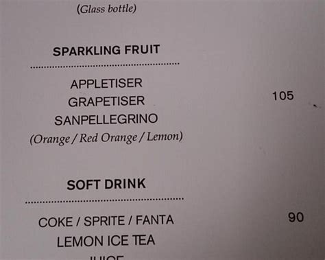 DOMAINE ANNA - ILE MAURICE RESTAURANT, Flic En Flac - Menu, Prices ...