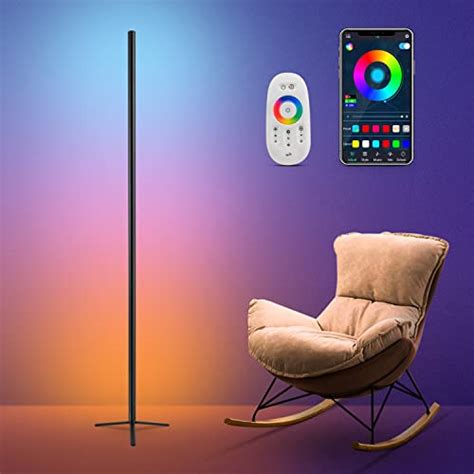 Buy Cesuden Corner Floor Lamp,LED Modern Floor Lamps for Living Room ...