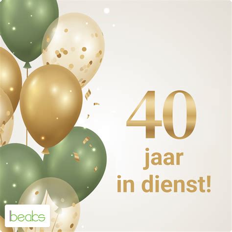 40 Dienstjaren: jubileum op het werk of tijd voor pensioen? - Beaks.nl