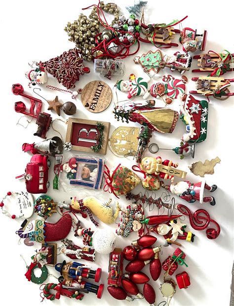Christmas Ornaments Lot of 68 Customize Ornament Christmas Gift Unique ...