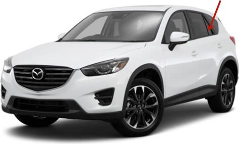 Buy Driver Left Side Rear Vent Window Vent Glass Compatible with Mazda ...