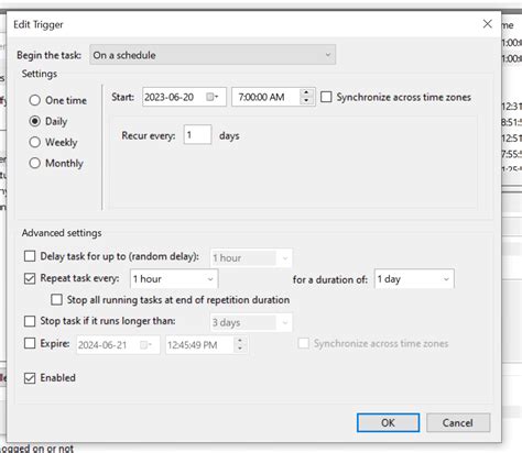 Image result for Task Scheduler PowerShell Restart Service
