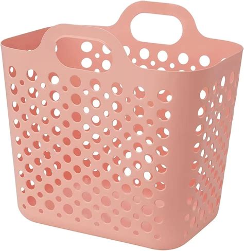 home by Nilkamal Polypropylene Oval Laundry Basket (Grey) : Amazon.in ...