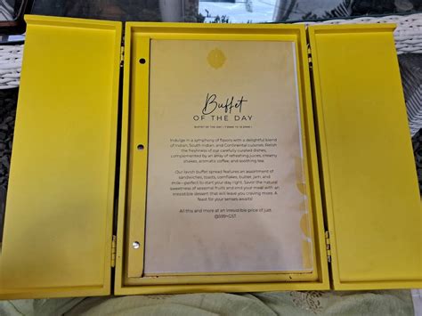 Menu at Behind Yellow Doors Diner, Varanasi, Hotel Stay Banaras C-33/52 ...