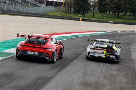 Porsche GT3 RS versus Porsche 992 GT3 CUP. Who is faster?