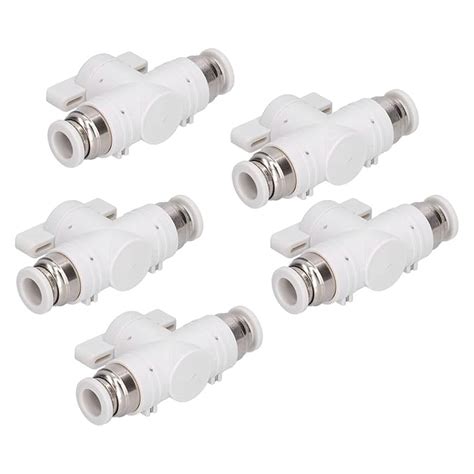 Pneumatic Valves Fitting, Flexible 5Pcs Manual Control Valve Switch BUC ...