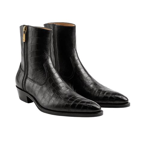 DON MILANO BOOT | CROCO BLACK