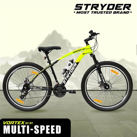 STRYDER 27.5" Vortex 21 Speed with Disc Brakes & Front Suspension | 27. ...