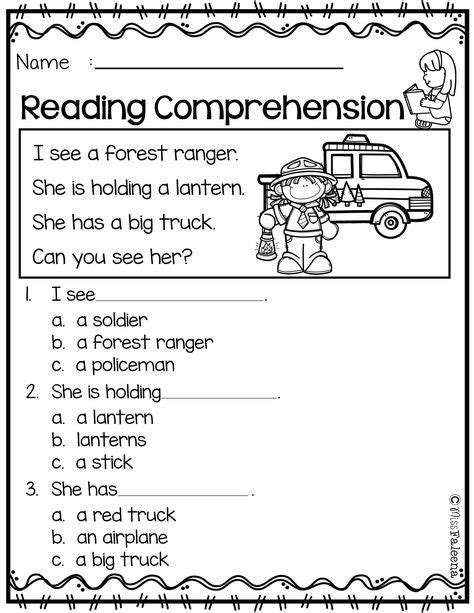 Image result for First Grade Reading Fluency Worksheets