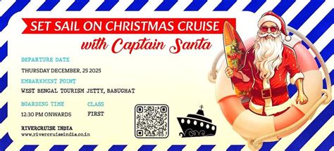 CHRISTMAS LUNCH CRUISE 2025, Babughat Launchghat, Kolkata, 25 December ...