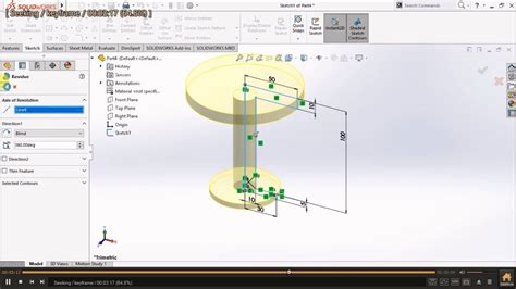 Image result for Revolve Base Command SolidWorks