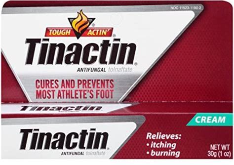 Tinactin Tinactin Antifungal Cream for Athlete's Foot, 1-Ounce Tube ...