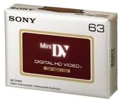 Amazon.in: Buy Sony DVM63HD HD Mini DV Tape 63 Minutes HDV/DV Cassette ...