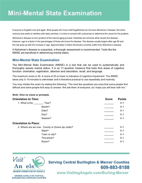 47 Free Mental Status Exam Templates (MSE Examples) ᐅ TemplateLab