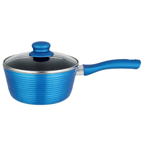 Buy Forged Aluminium Non-Stick Sauce Pan 1.6 Litre - Nonstick 5-Layer ...