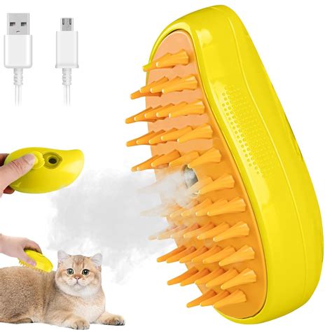 Buy VETMOC Cat Steam Brush, Dog Steam Brush, Steam Brush for Cats and ...