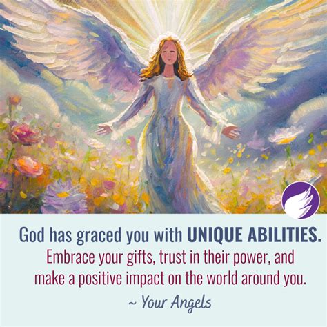 God Has Graced You with Unique Abilities | Letter from Your Angels