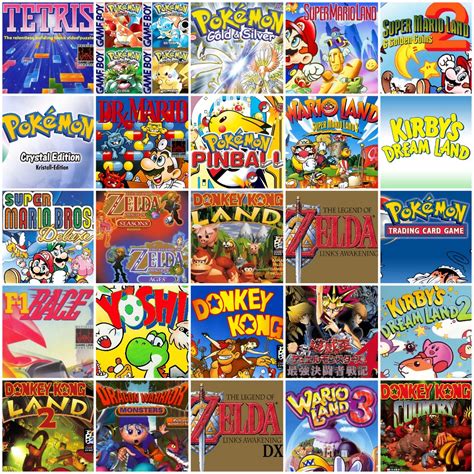Best-selling Game Boy & Game Boy Color Games 🌈 : r/Gameboy