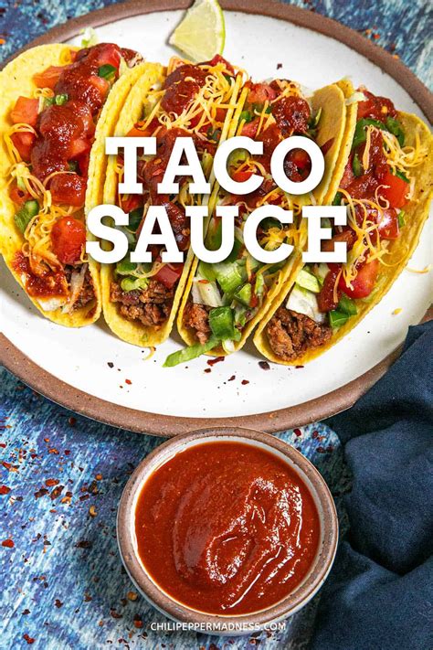 Homemade Taco Sauce Recipe - Chili Pepper Madness