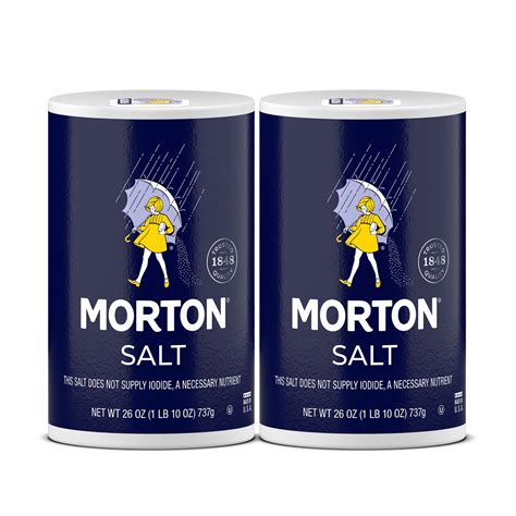 Morton Plain Salt 26 Oz 2 Pack All Purpose Non | Desertcart GB