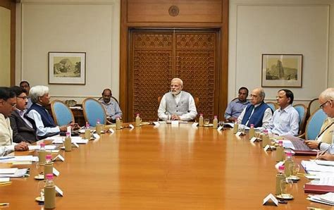 PM meets top scientific officials of Government of India