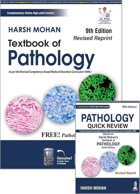 TEXTBOOK OF PATHOLOGY 9TH/2026- HARSH MOHAN (REVISED EDITION) – Naresh ...