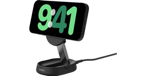 Belkin BoostCharge Pro Adjustable Magnetic 15W Charging Stand, MagSafe ...
