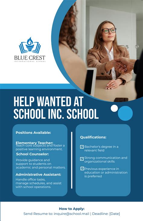 Free Recruitment Poster Templates, Editable and Printable