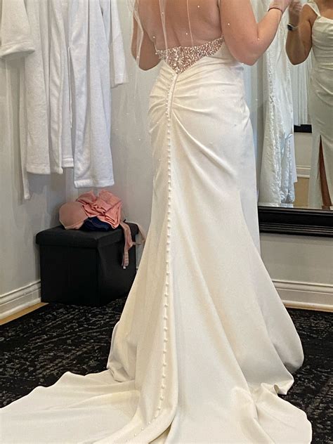 Essense of Australia D3823 New Wedding Dress Save 12% - Stillwhite