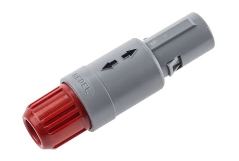 PAG.M0.4GL.AC52R LEMO | LEMO Circular Connector, 4 Contacts, Cable, 14 ...