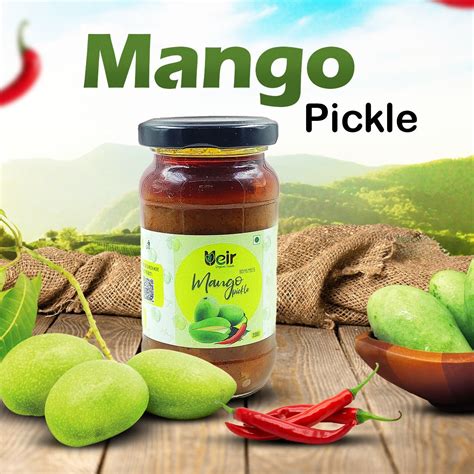 Mango Pickle 200g – Ueir Organic Foods
