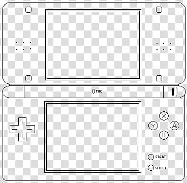 Free download | (Ftu) Nintendo Ds Lite Template transparent background ...