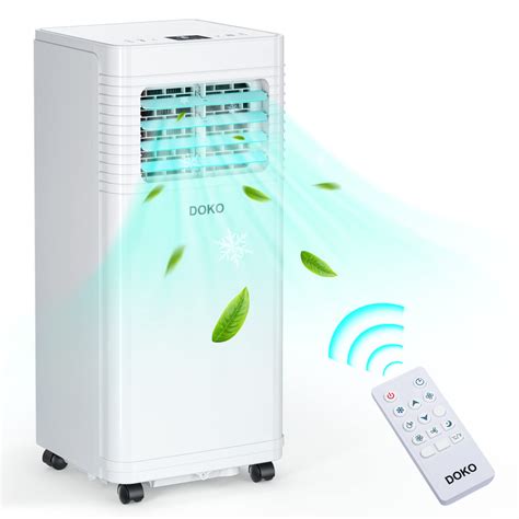 Buy DOKO Portable Air Conditioner, 8,000 BTU for Rooms up to 200 Sq.Ft ...