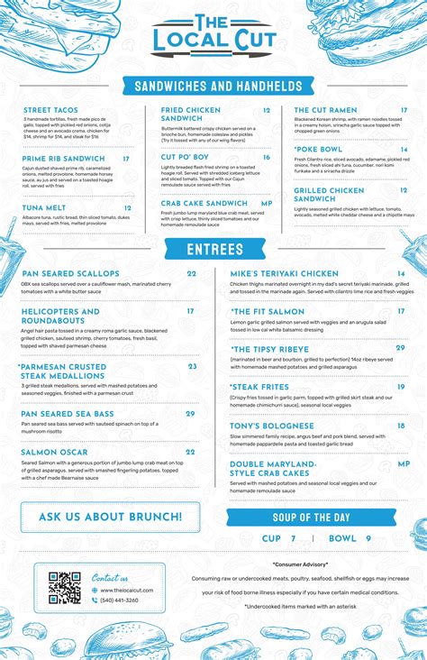 Menu — The Local Cut