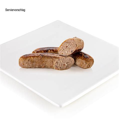 Dattel Bacon Grillbratwurst, Bentheimer Schwein, Kalieber, 500 g, 5 x ...