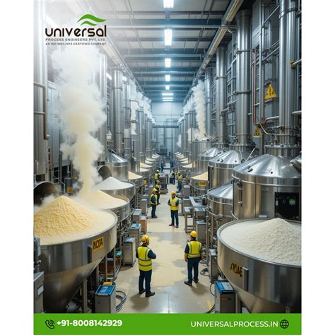Efficient Starch Processing Equipment | Universal Process Engineers