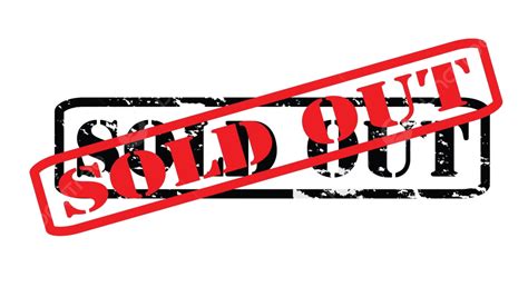 Sold Out Stamp Vector 的图像结果
