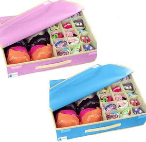Unicrafts Lingerie Storage Organizer 15+1 Multi Compartment Cell Non ...
