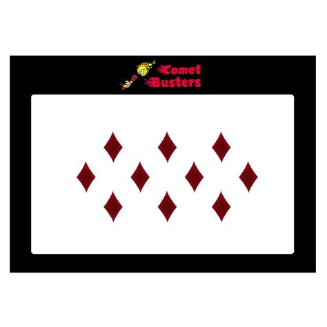 Buy Comet Busters Diamond Shaped Basic Maroon Bindis Face Jewels Bindi ...