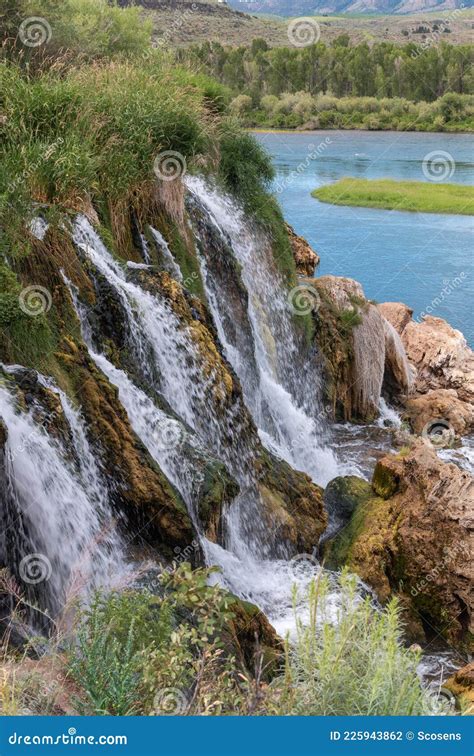 Fall Creek Falls Idaho stock photo. Image of water, snake - 225943862