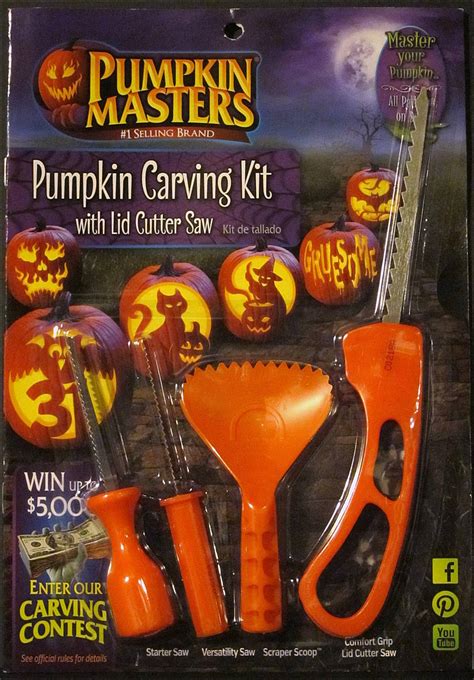 Masterpiece Pumpkins CARVING KITS & SUPPLIES- carving kits, pattern ...