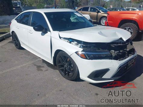 2022 Honda Civic SPORT Gasoline - 2HGFE2F55NH540751