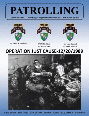 Fillable Online The Seizure of Rio Hato Airfield Operation Just Cause ...