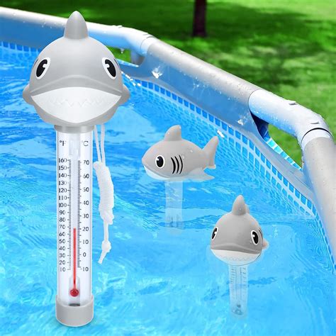 LanBlu Floating Pool Thermometer,Large Size Easy Read Pool Water ...