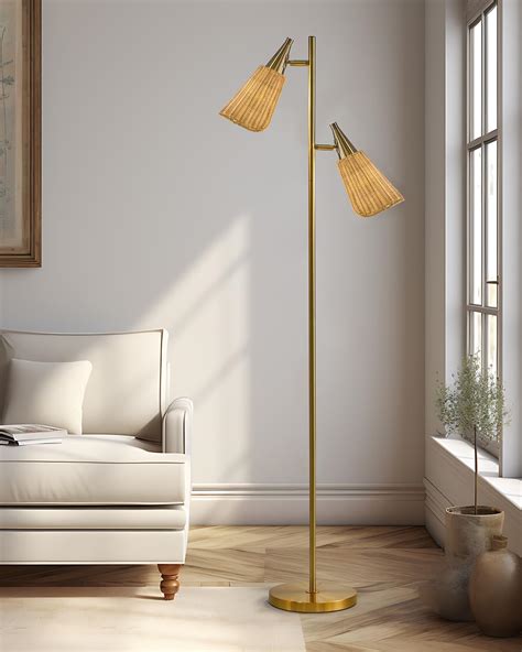 Snapklik.com : G-SAFAVA 61 Modern Gold Floor Tree Lamp